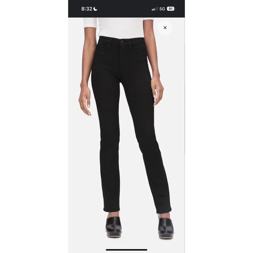 Frame Le High Super Straight Jeans
